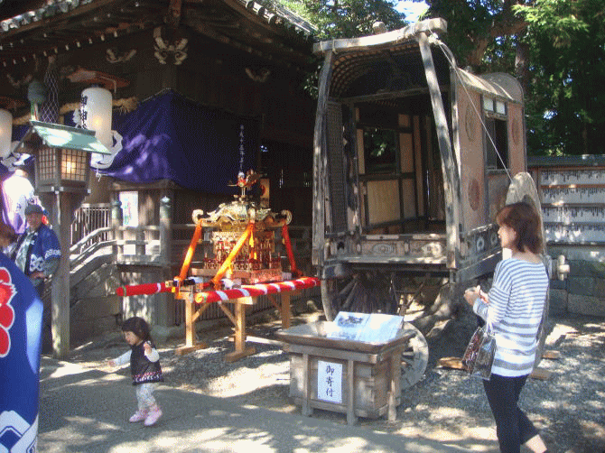 平成２６年秋季例大祭での寄附募集