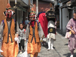 三面獅子舞（若宮祭）