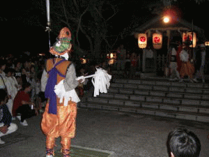 若宮祭宵宮三面獅子舞