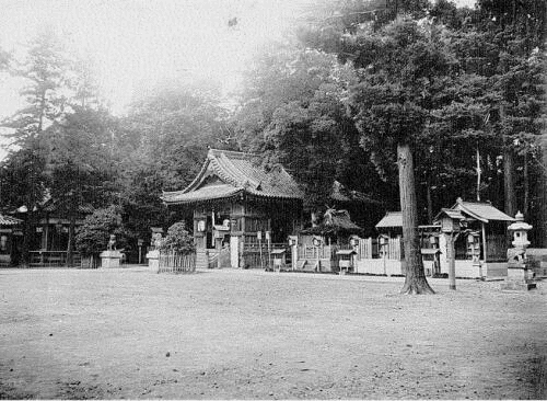 昭和参年　顯國神社境内